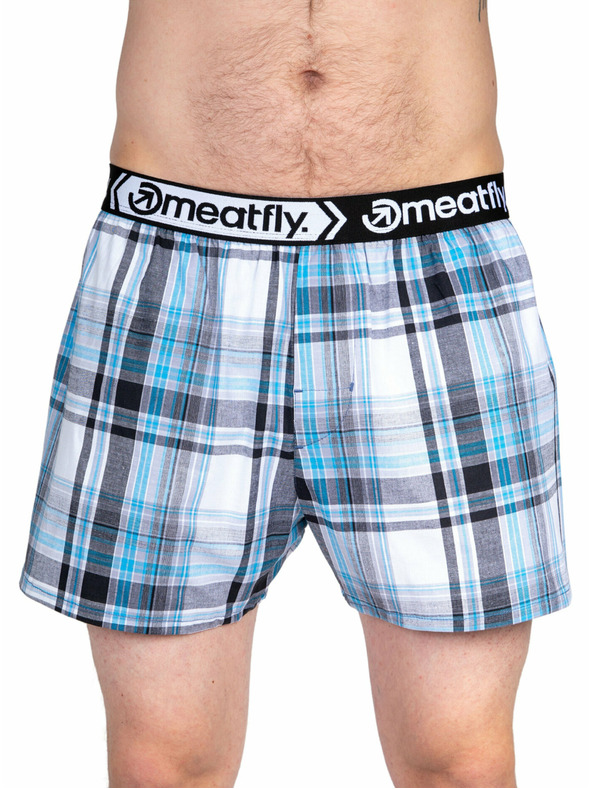 Meatfly Meatfly pantaloncini boxer uomo Gigi Green / Black | Verde | Taglia