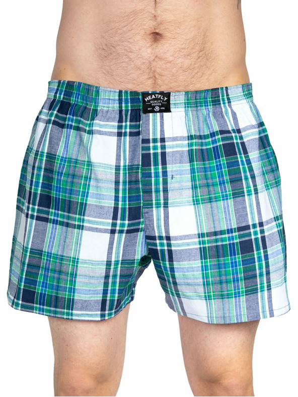 Meatfly Meatfly pantaloncini boxer uomo Doug Green / Black
