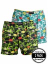 Meatfly Meatfly boxer da uomo Agostino Green Comics | Verde | Taglia
