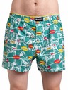 Meatfly Meatfly boxer da uomo Agostino Green Comics | Verde | Taglia