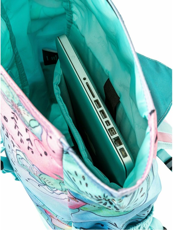 Meatfly Meatfly backpack X Pura Vida Holler Mint Flowers