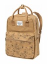 Meatfly Meatfly paper backpack Cheery Blossom Brown 18 L