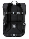 Meatfly Meatfly backpack Basejumper Black 22 L + FREE PENCIL CASE | Black | Volume 22 L