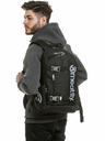 Meatfly Meatfly backpack Basejumper Black 22 L + FREE PENCIL CASE | Black | Volume 22 L