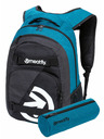 Meatfly Meatfly Backpack Exile Petrol Heather/Charcoal Heather 24 L + FREE PENCIL CASE | Blue | Volume 24 L