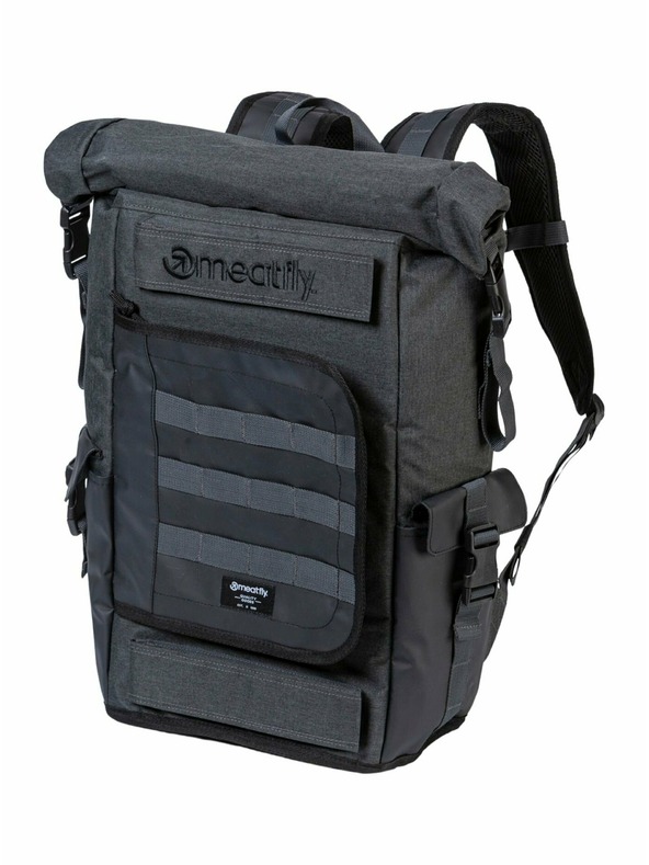 Meatfly Meatfly Backpack Periscope Charcoal Heather 30 L | Gray | Volume 30 L