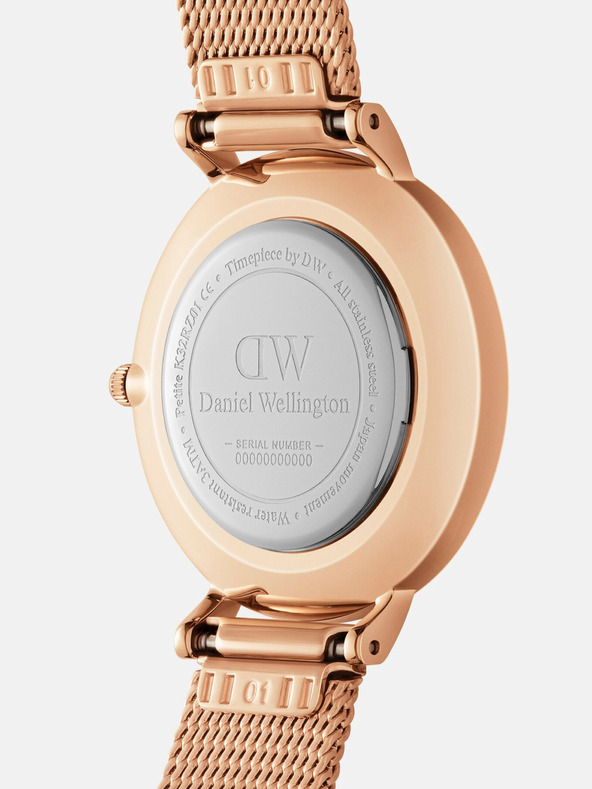 Daniel Wellington Orologio donna Daniel Wellington mesh Petite Melrose oro rosa