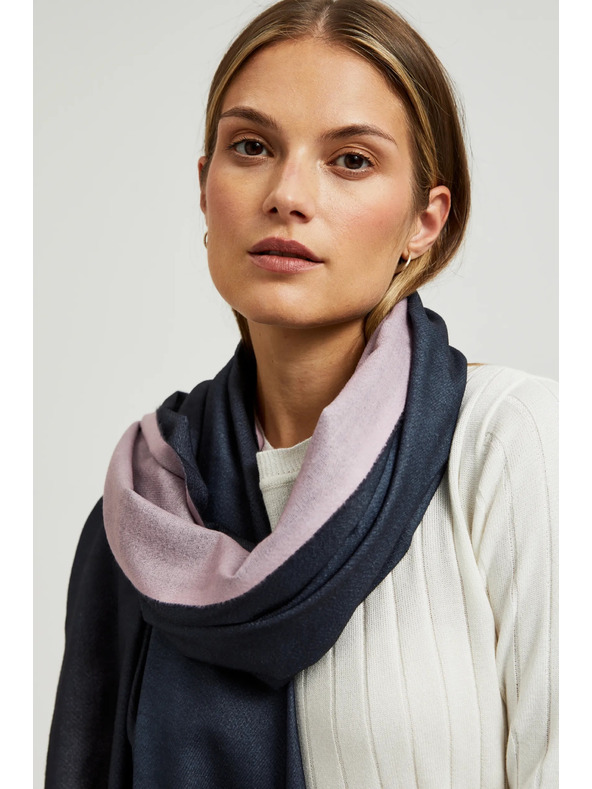 Moodo Rosa-blu scarf Moodo donna