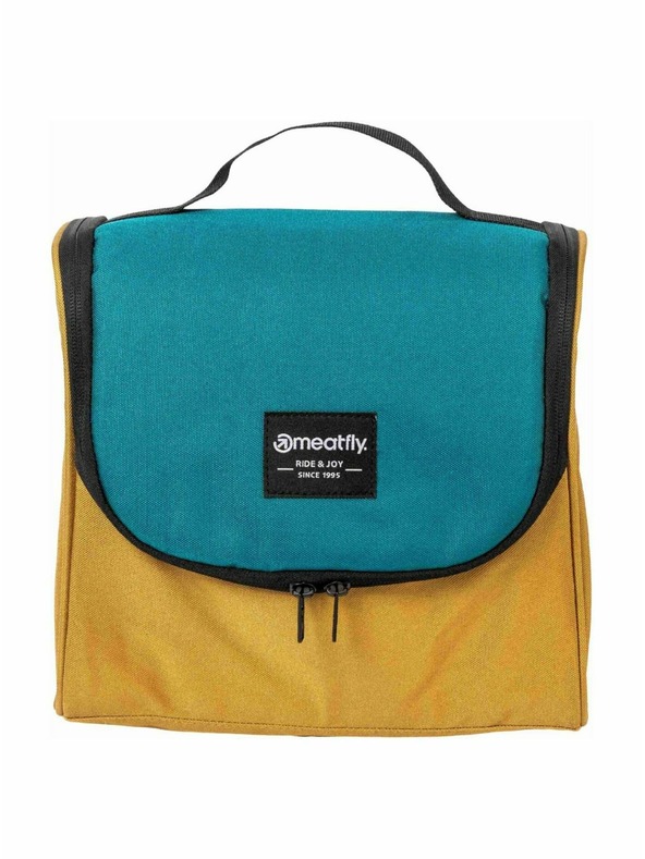 Meatfly Meatfly toiletry bag Specter Camel / Dark Jade