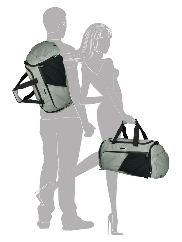 Enrico Benetti Travel bag Enrico Benetti Northern 47254 Grey