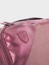 Heys Set of five travel packing cubes in dark pink Heys Metallic Packing Cube 5pc