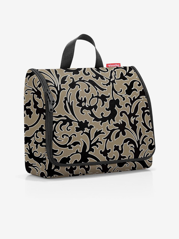 Reisenthel Khaki patterned toiletry bag Reisenthel Toiletbag XL Baroque Marble