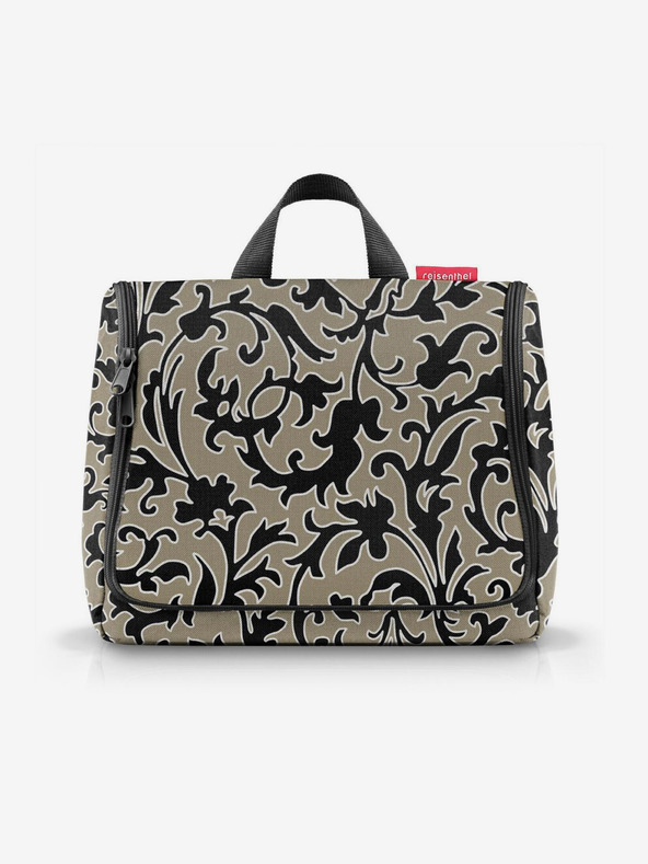 Reisenthel Khaki patterned toiletry bag Reisenthel Toiletbag XL Baroque Marble