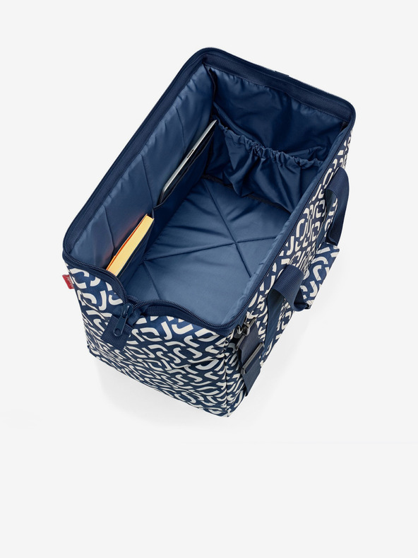 Reisenthel Dark blue patterned travel bag Reisenthel Allrounder L Signature Navy