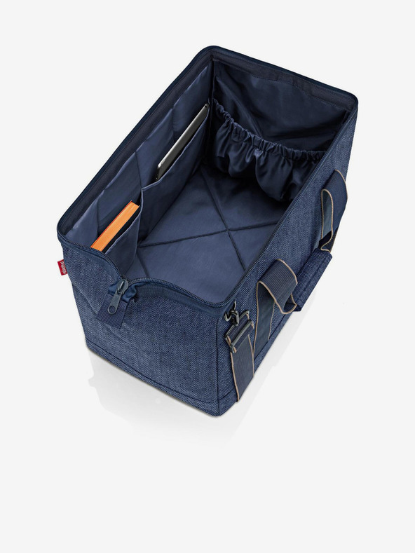 Reisenthel Dark blue travel bag Reisenthel Allrounder L Herringbone Dark Blue