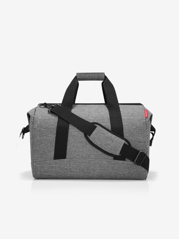 Reisenthel Grey travel bag Reisenthel Allrounder L Twist Silver