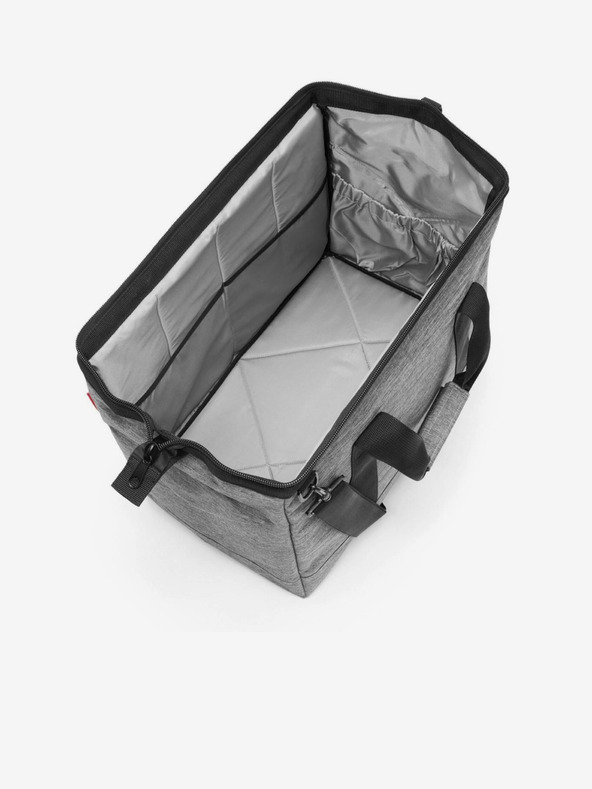 Reisenthel Grey travel bag Reisenthel Allrounder L Twist Silver