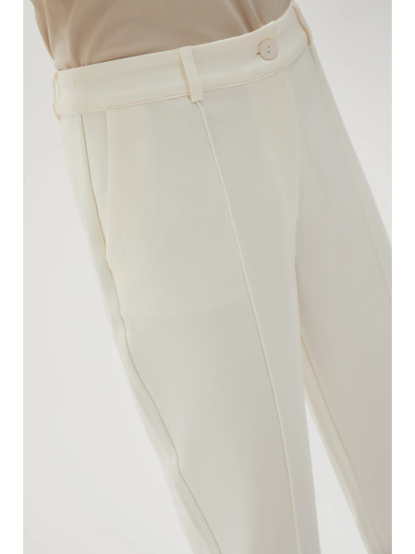 Moodo Pantaloni bianchi donna Moodo