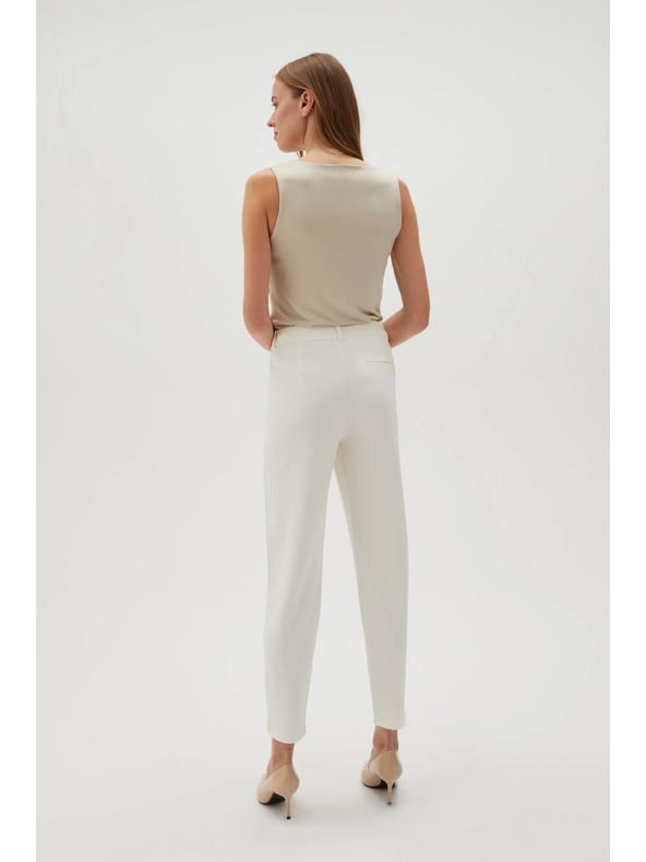 Moodo Pantaloni bianchi donna Moodo