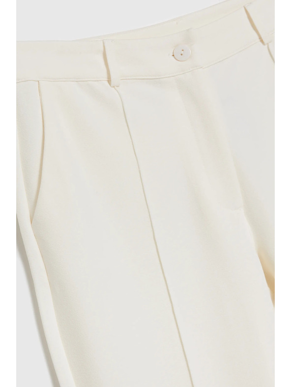Moodo Pantaloni bianchi donna Moodo