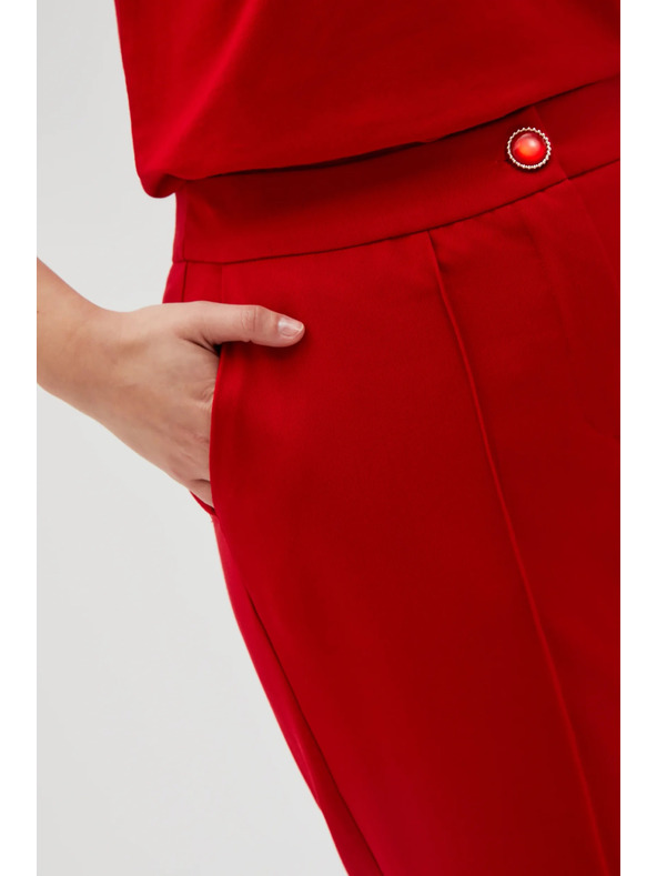 Moodo Pantaloni rossi donna Moodo