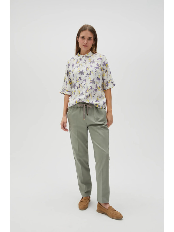 Moodo Pantaloni casual donna verdi Moodo