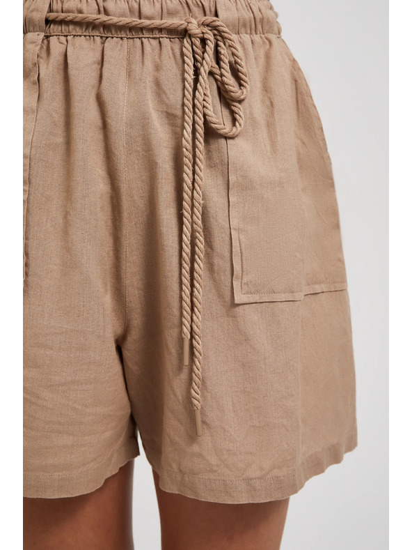 Moodo Pantaloncini Moodo da donna marroni