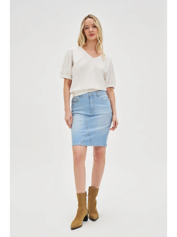 Moodo T-shirt bianca donna Moodo