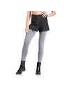Bellinda FLEECE COTTON 100 DEN - Opaque Tights - Grey