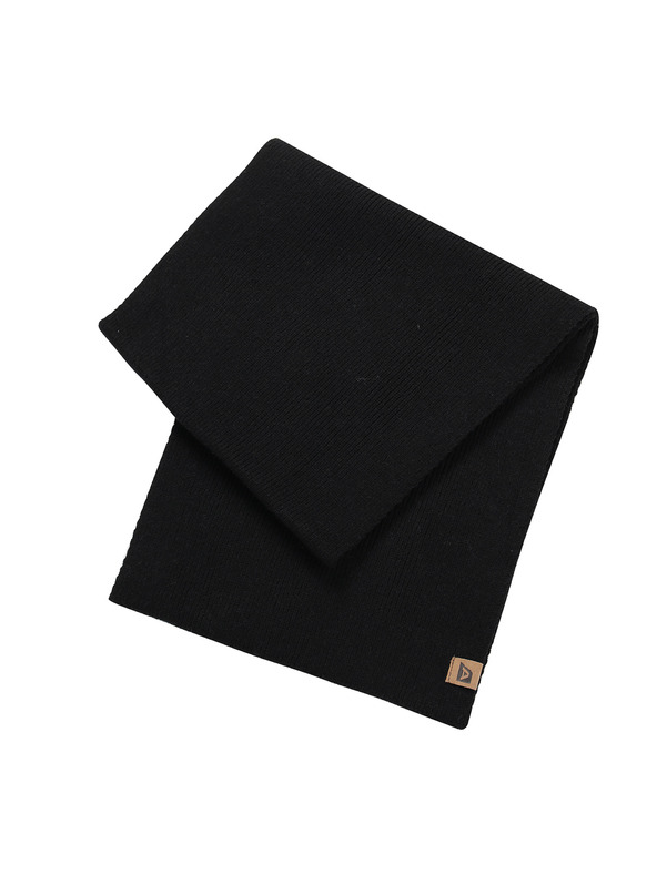 ALPINE PRO Knitted Circular Scarf ALPINE PRO EUKENE black