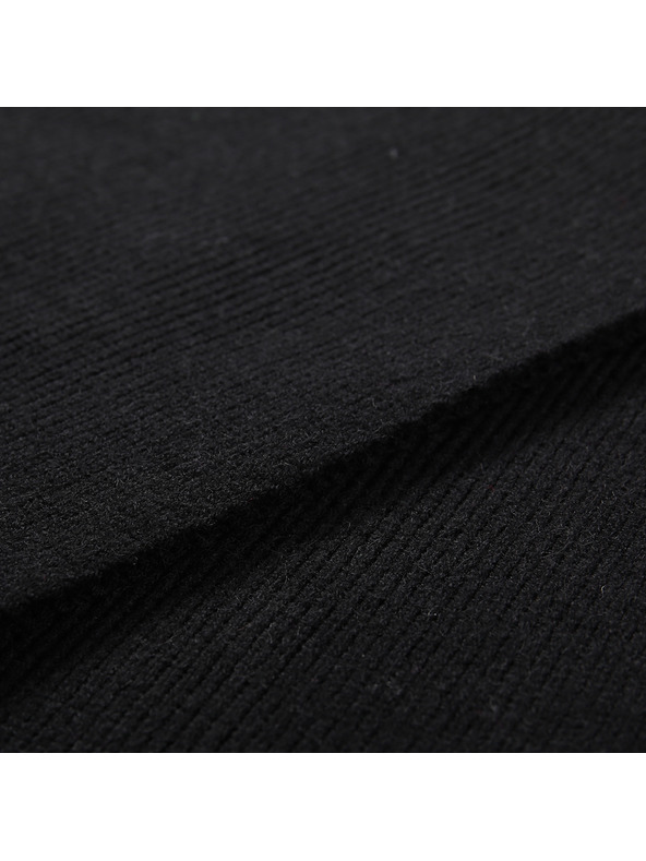 ALPINE PRO Knitted Circular Scarf ALPINE PRO EUKENE black