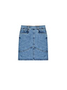 Moodo Gonna di jeans blu da donna Moodo