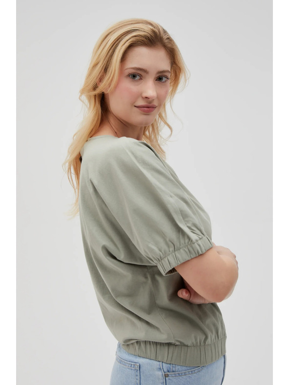 Moodo T-shirt verde da donna Moodo