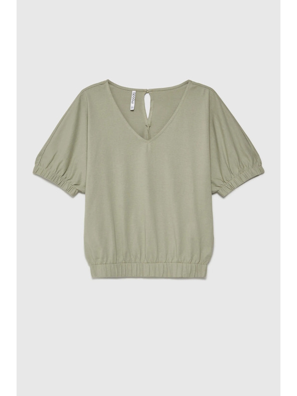 Moodo T-shirt verde da donna Moodo