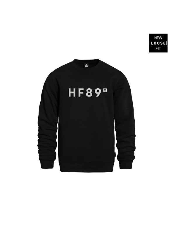 Horsefeathers Felpa nera da uomo HORSEFEATHERS