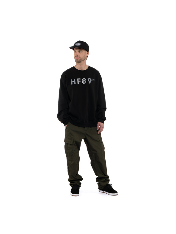 Horsefeathers Felpa nera da uomo HORSEFEATHERS