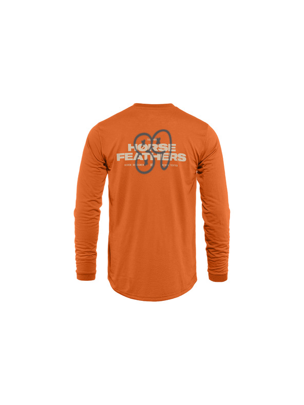Horsefeathers Bike t-shirt Fury orange HORSEFEATHERS