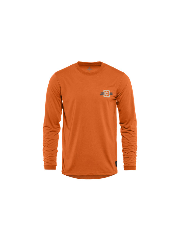 Horsefeathers Bike t-shirt Fury orange HORSEFEATHERS