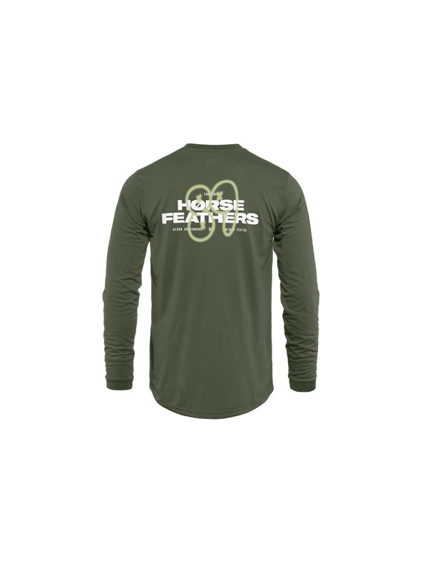 Horsefeathers Bike t-shirt Fury green HORSEFEATHERS