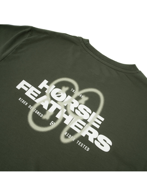 Horsefeathers Bike t-shirt Fury green HORSEFEATHERS