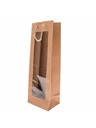 Casa de Engel Paper bag with PVC window - set of 12 pcs, 0/70