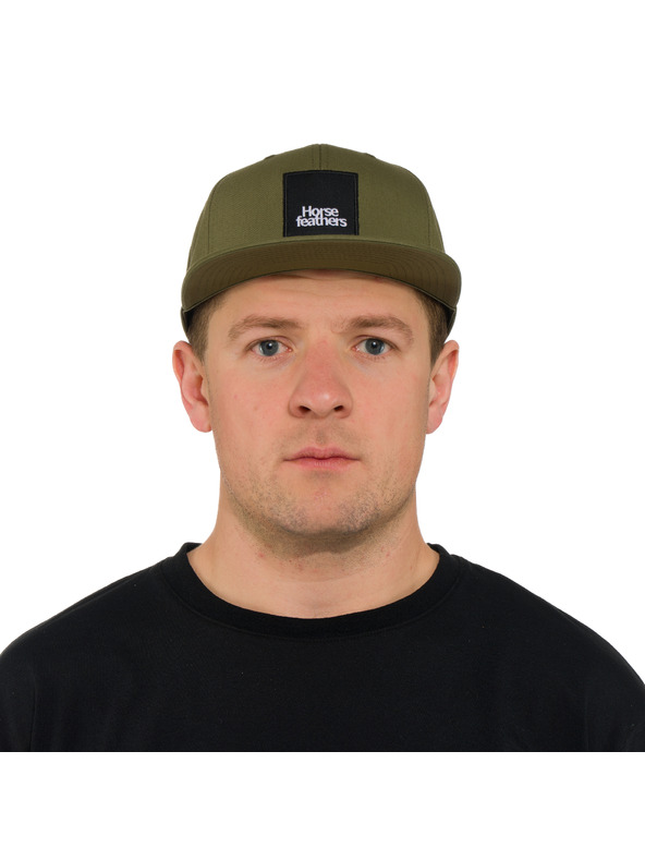 Horsefeathers Cappellino Braden oliva HORSEFEATHERS