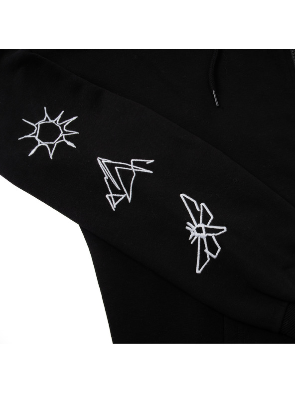 Horsefeathers Felpa Sima nera da donna HORSEFEATHERS