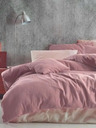 Kvalitex Biancheria da letto in mussola francese 240x220, 70x90cm rosa Kvalitex