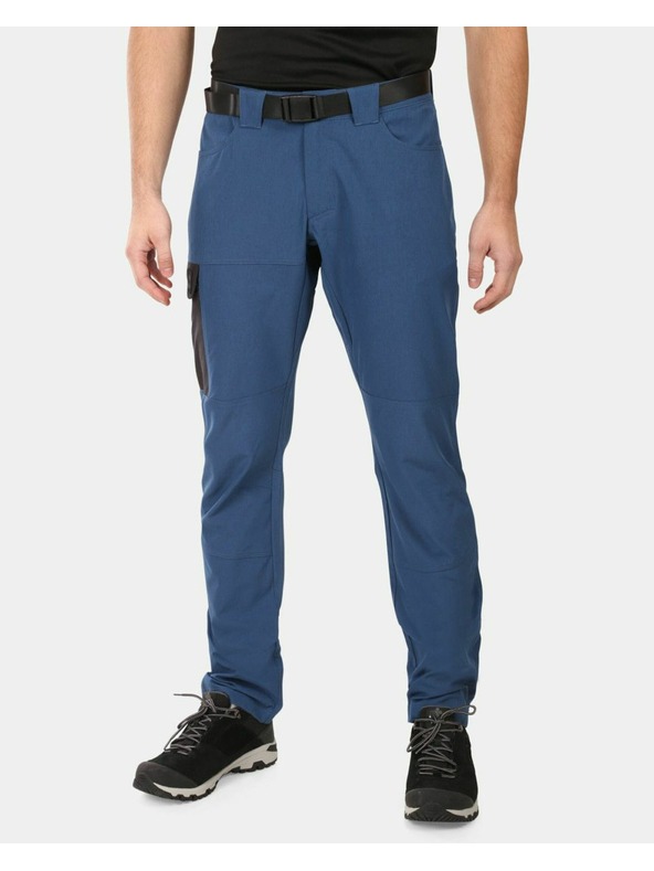 Kilpi Pantaloni outdoor da uomo Kilpi LIGNE-M Blu scuro