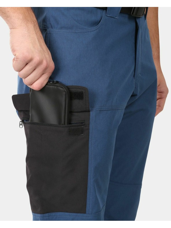 Kilpi Pantaloni outdoor da uomo Kilpi LIGNE-M Blu scuro