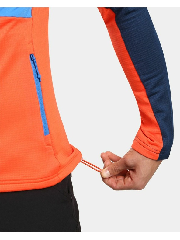 Kilpi Felpa in pile da uomo Kilpi SEVELEN-M Arancione