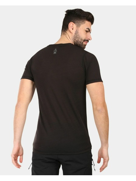 Kilpi Maglietta in lana merino da uomo Kilpi SLOPER-M Nero