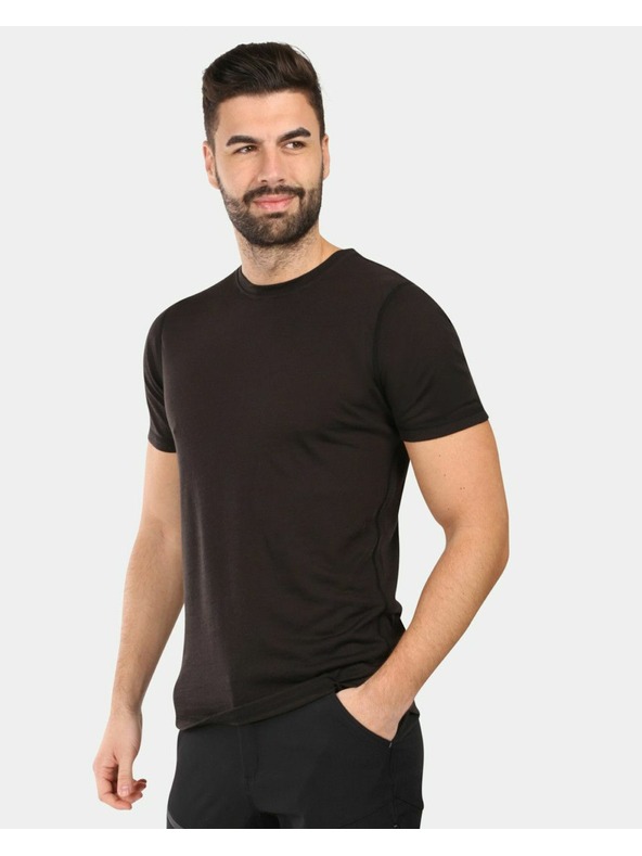 Kilpi Maglietta in lana merino da uomo Kilpi SLOPER-M Nero
