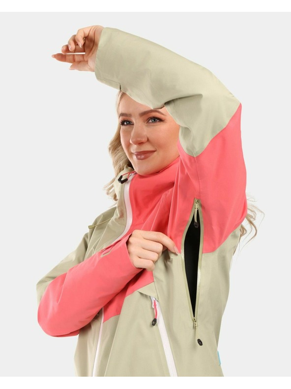 Kilpi Giacca hardshell impermeabile da donna Kilpi MAMBA-W Beige